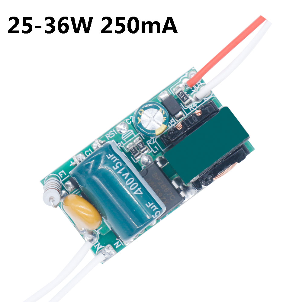 Electronics Repair Youtube - LED Driver 25-36W 36-50W 250MA for