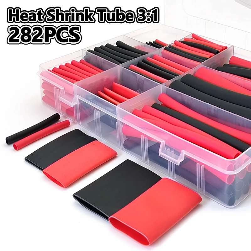282Pcs Electronic Cable Heat S - Electronics Repair Youtube review and price