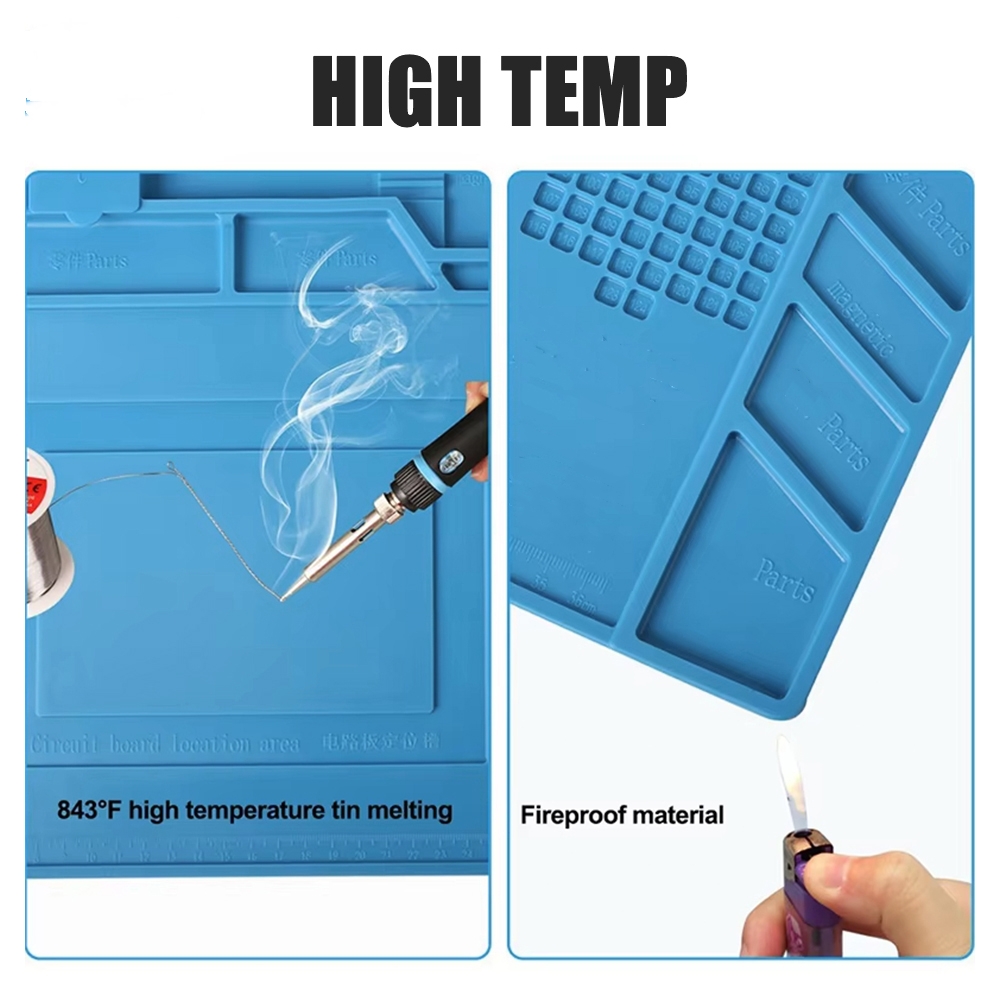 Magnetic Mat Silicone Work Mat - Electronics Repair Workstation review and price