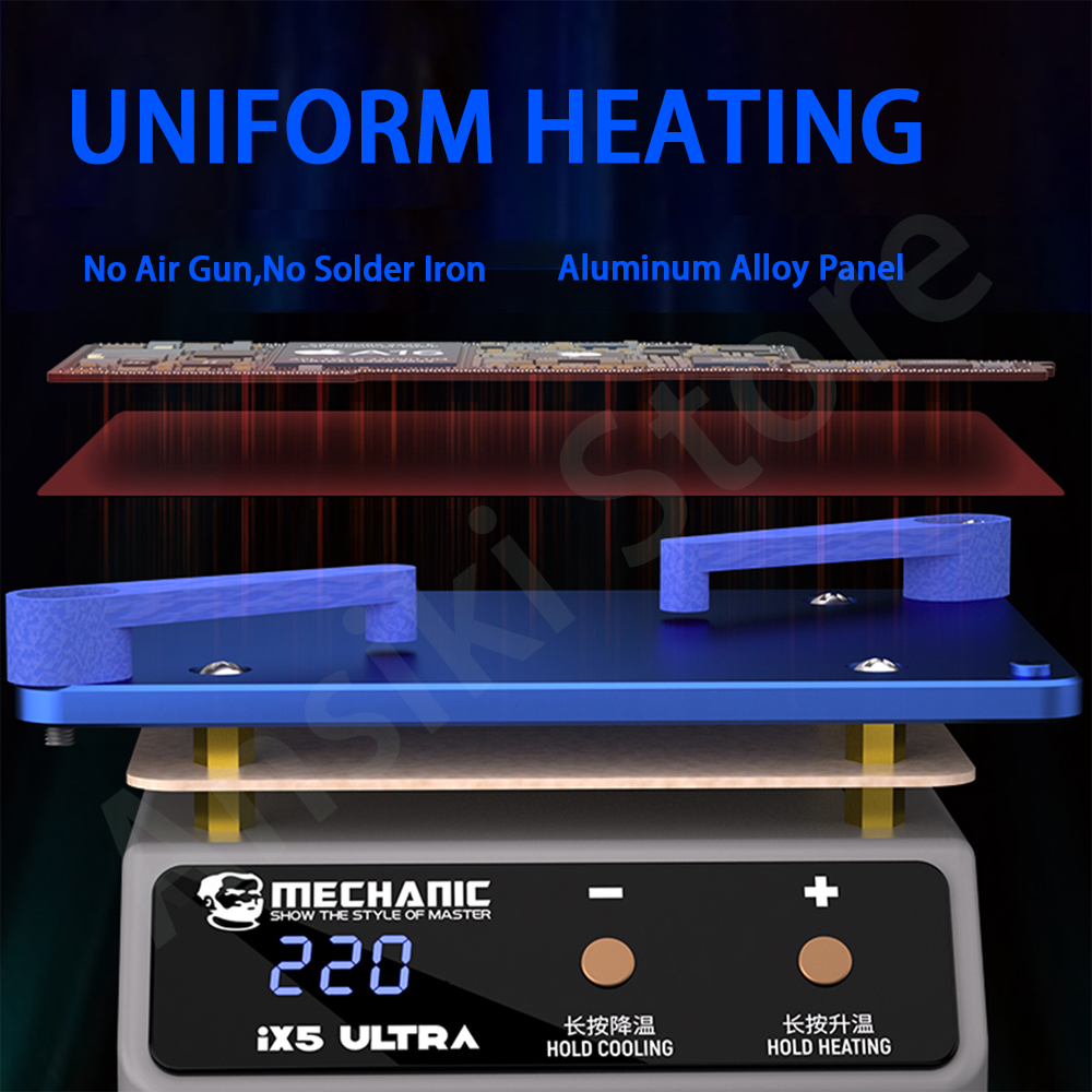 MECHANIC ix5 Ultra Heating Pla - Electronics Repair Workstation review and price